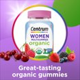 thumbnail image 6 of Centrum Women's Organic Multigummies, Women's Multivitamin Gummies, Organic Multivitamin for Immune Support, Metabolism, and Appearance - 90 Count, 6 of 10