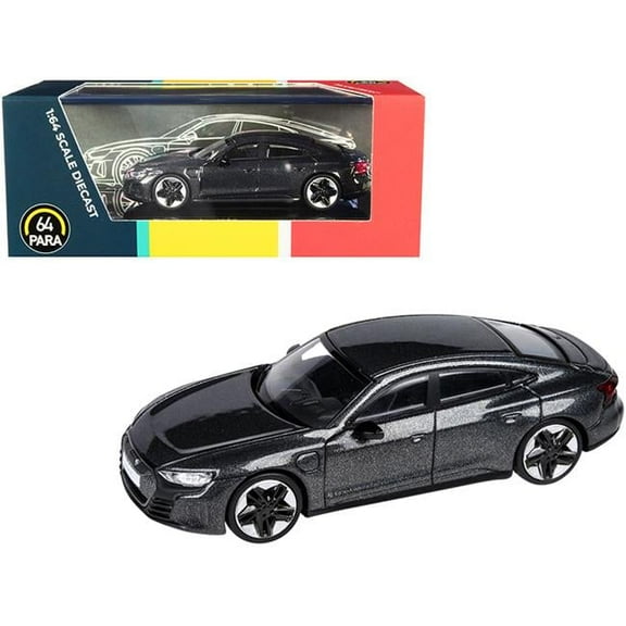 Paragon PA-55331 3 in. 1-64 Scale Audi RS e-tron GT Daytona Diecast Model Car, Metallic Gray