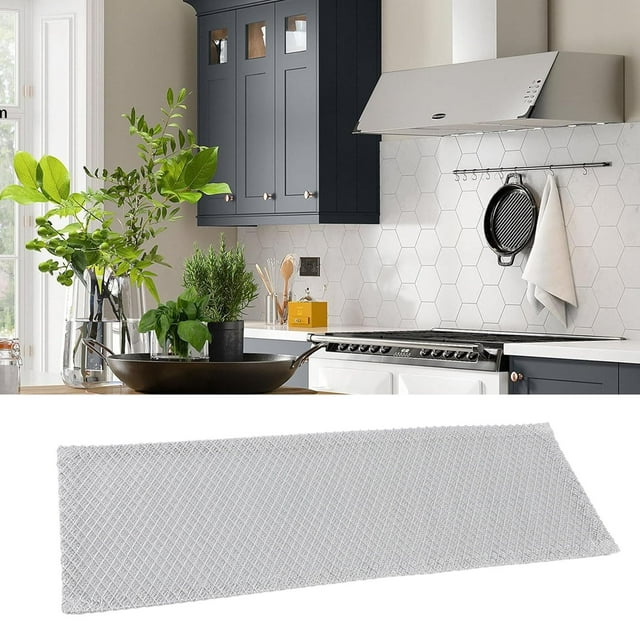 Range Hood Filter, Mesh Range Hood Filter S99010370 Easy Installation Aluminum for AP5331393