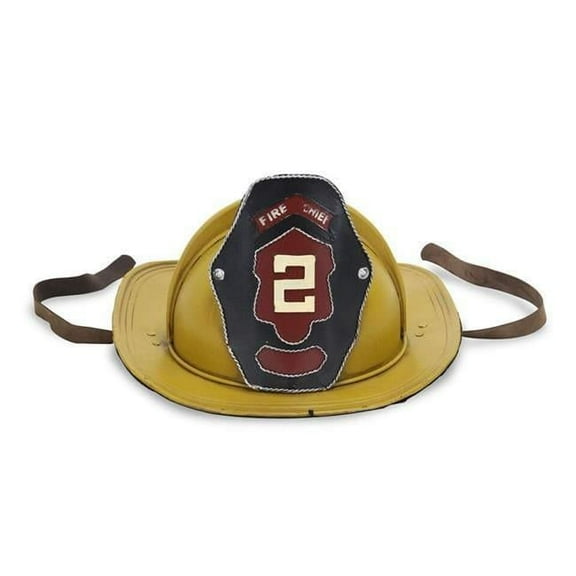 Cheung's Decorative Fire Captain Hat - Yellow