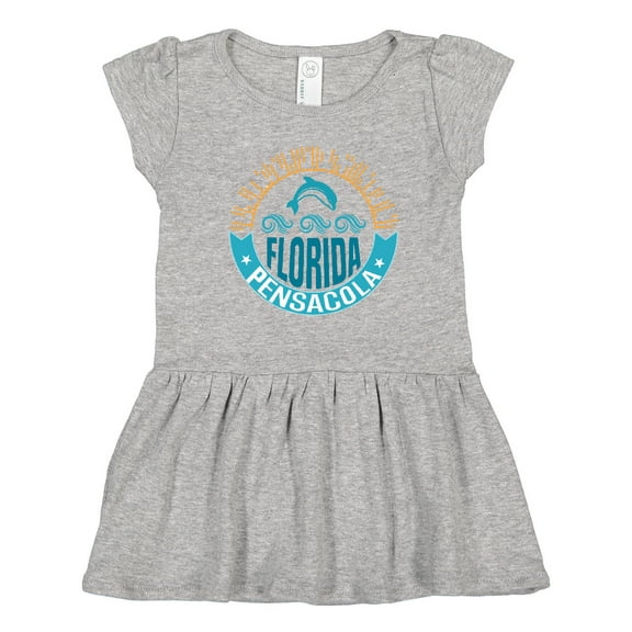 Inktastic Pensacola Florida Girls Toddler Dress