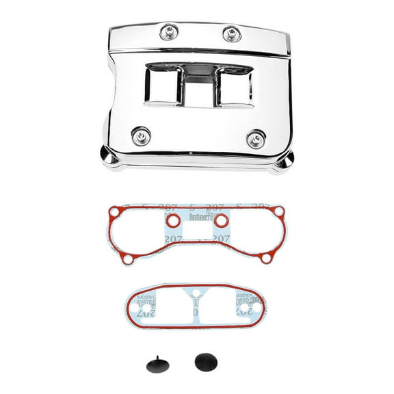 Drag Specialties Chrome Rocker Cover Kit (DS-376513)