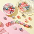 thumbnail image 5 of 50Pcs 15mm Imitation Jelly AB Color Transparent Acrylic Round Bubblegum Beads for Jewelry Making, 5 of 8