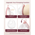 thumbnail image 4 of Momcozy Original V1 Pro/V2 Pro Breast Pump Replacement Accessories,Full Set Collector Max 7.8oz, with Double-Sealed Flange 24mm, 1PC, 4 of 6