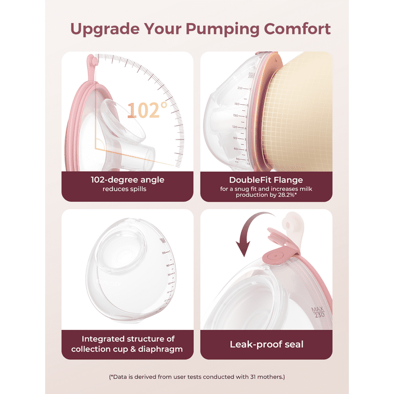 Momcozy Original V1 Pro/V2 Pro Breast Pump Replacement Accessories
