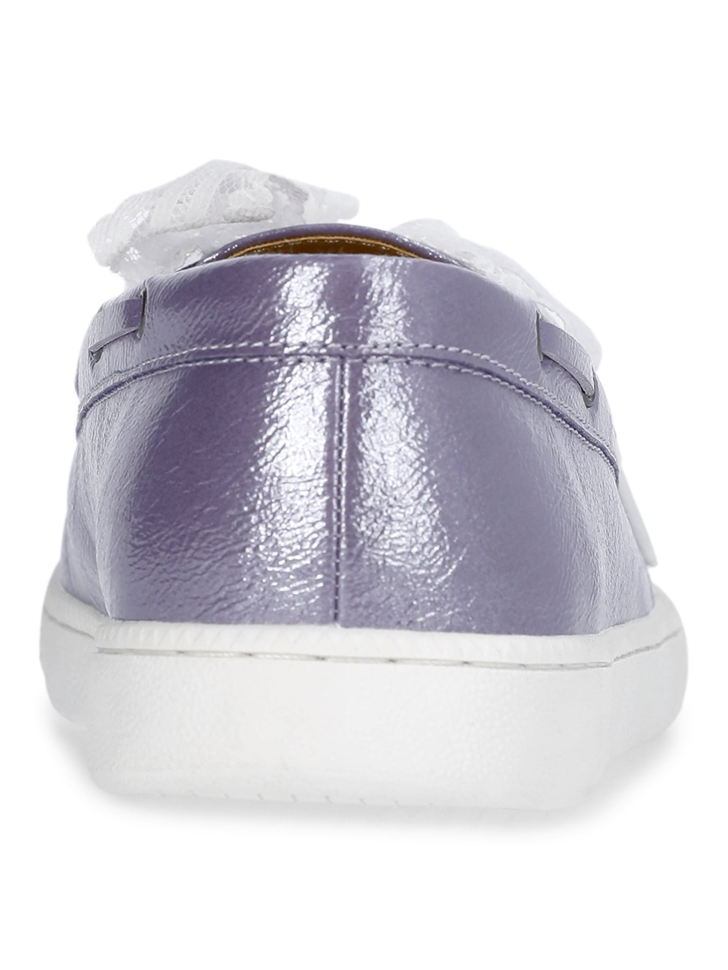 Weekend Academy Girls Lace Charm Boat Shoes
