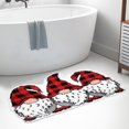 thumbnail image 3 of 2026 Christmas Holiday Bathroom Floor Mat Non Wool Rug Cozy Soft Winter Carpet For Home Living Room Bedroom, 3 of 3