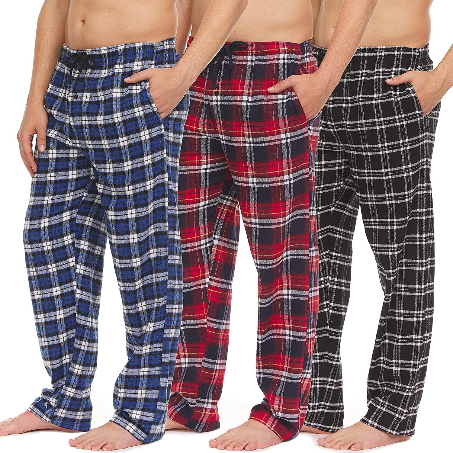 Walmart mens shop flannel pajama pants