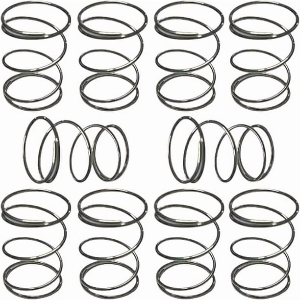 10 Resorte para cabezal compatible con stihl fs38 desbrozadora D.I. 25.41 D.E. 29.04 Alto 48.38