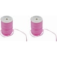 thumbnail image 2 of Pack of 2 Pearlized Raffia Ribbon Rolls 200 Yards for Kraft Packaging and Decoration (Baby Pink), 2 of 4