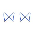 thumbnail image 2 of pitrice Unisex Brace Replacement Korean Easy Matching Elastic Back Braces Blue 2Set, 2 of 6