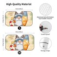 thumbnail image 3 of Fuzoiu Hello Summer Cute Gnome Print Car Windshield Sun Shade,Block Uv Rays Sunshade,Foldable Front Window Sun Visor Protector for Car,SUV,Truck-Keep Vehicle Cool-Hello Summer Cute Gnome, 3 of 8