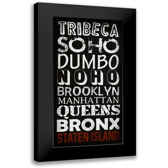 Phillip, Jamie 9x14 Black Modern Framed Museum Art Print Titled - New Yorker