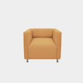 thumbnail image 1 of Sillon Bazzo Curri Mustard - DC Inlab Muebles Modelo D, 1 of 1
