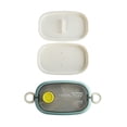 thumbnail image 4 of LONCHERA ANTIDERRAME PORTATIL 2 NIVELES Ideal para el control de porciones, acero inoxidable, incluye cuchara, libre de aromas y sabores, agarradera de goma, seguros laterales, ideal para micro ondas, 4 of 6