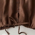thumbnail image 6 of 2026 Cotton Linen Tank Tops for Women Casual Button Down Sleeveless Shirts Summer Solid V Neck Blouses Tops, 6 of 6