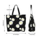 thumbnail image 5 of Disketp Daisies Flowers Bolsa Tote Estampada para Mujer, Bolso de Hombro y de Mano para Compras y Viajes, 5 of 8