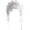 White, variant on Hfppkn Black Angel Wing Lace Headband Gothic Lolita Style Hair Hoop for Themed Events 48cm