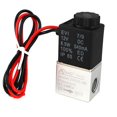 thumbnail image 1 of 1/4inch DC 12V 2 Way Normally Closed Electric Solenoid Air Valve 1/4" Port, 1 of 5