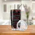 thumbnail image 2 of Aunt Gifts from Niece, Best Aunt Ever Gifts Tumbler Cup Birthday Christmas Mothers Day Gifts Insulated Stainless Steel Travel Coffee Tumbler with Lid and Straw, 20 oz, 2 of 6
