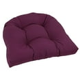 thumbnail image 2 of Blazing Needles Coussin de Chaise en Forme de U (Ensemble de 2)-Raisin, 2 of 3