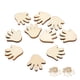 thumbnail image 4 of Chips De Madera En Forma De Palma De Bricolaje, 200 Piezas De Forma Encantadora, Linda Y única Forma De Palma, Botones De Madera Para Bricolaje, Multiusos Para Decoración Del, 4 of 7