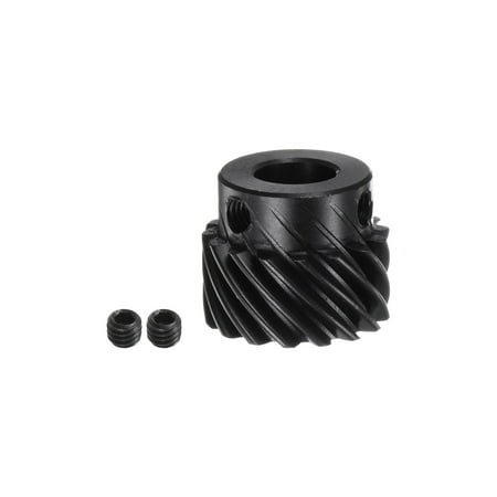 

Uxcell Helical Gear 10mm Aperture 16T 1 Mod Hardened Steel Motor Gear Left Direction