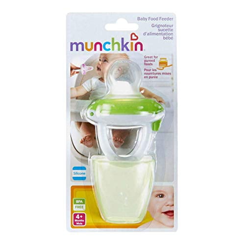 Munchkin Silicone Baby Food Feeder Colors May Vary 1 ea Walmart