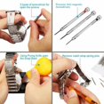 thumbnail image 4 of 147pcs Watch Repair Kit Watch Link Removal Tool Watch Tool Kit Professional Watch Repair Tools With Carrying Bag, 4 of 8