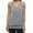 Light Gray, variant on SNKSDGM Female Womens Tank Tops Fitted Long Tank Top for Women Plus Size 2X Womens Racerback Tank Tops Workout Gym Exercise Athletic Yoga Tops Fitness Loose Sleeveless Shirts Vests L