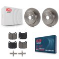 thumbnail image 1 of CMX Rear Disc Brake Rotors and Ceramic Pads Kit for Car Subaru Impreza K8C-101648, 1 of 11