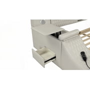 Restonic Queen Bed Massager - Remote, Bluetooth, USB