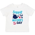 thumbnail image 3 of Inktastic Nautical Themed Happy 1st Mother's Day Boys or Girls Toddler T-Shirt, 3 of 5