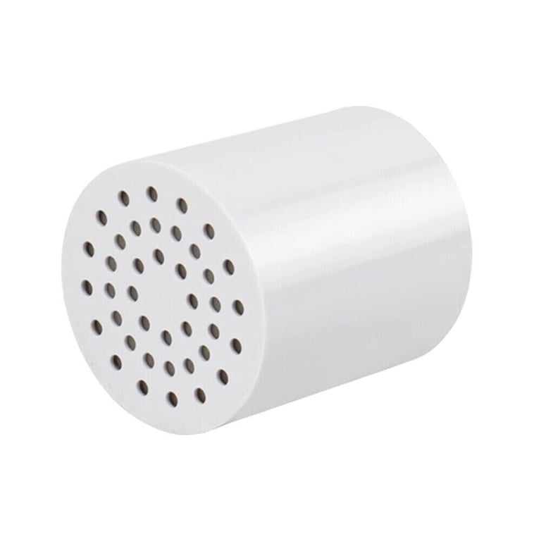 20-Stage Shower Filter With 3 Cartridges – Reduces Chlorine, Heavy Metals, Hard Water – Chrome Finish, G1/2 Thread, Fits Handheld & Fixed Rainfall Showerheads