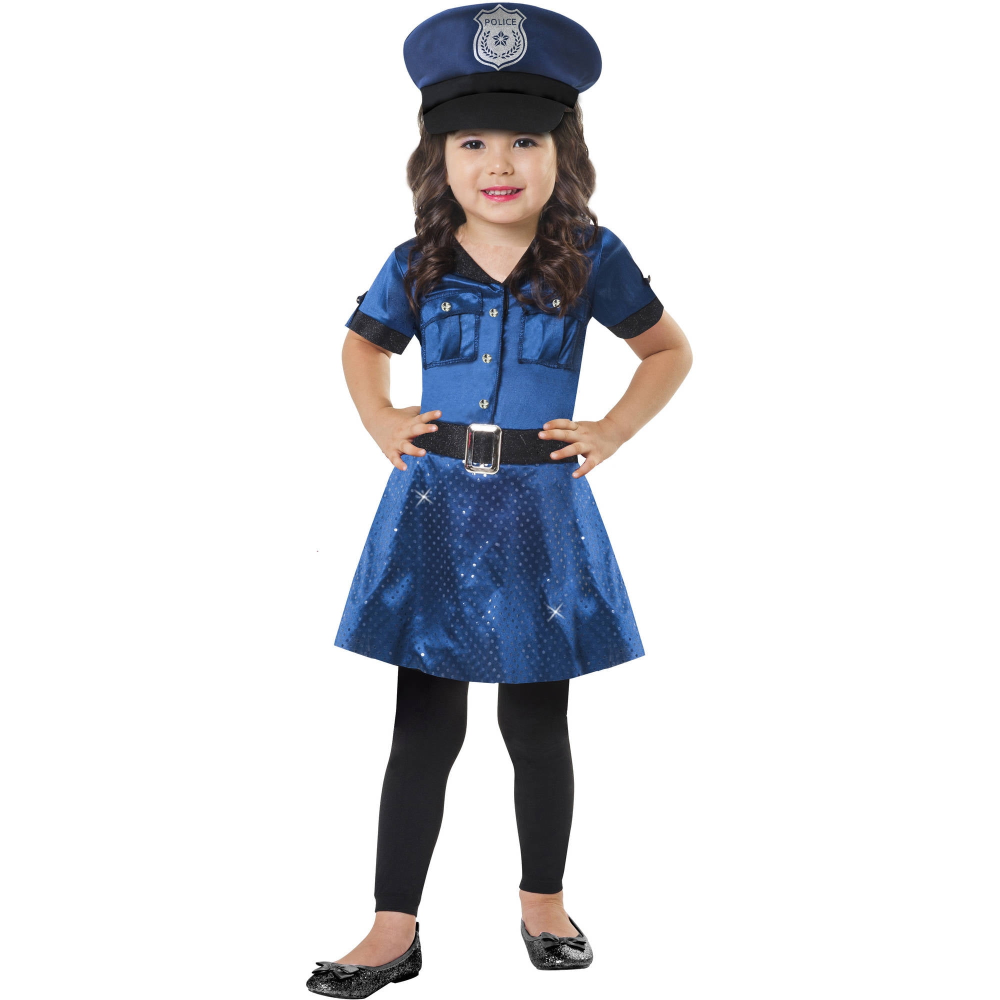 Cop Cutie Child Halloween Costume - Walmart.com