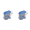 Blue-2pc, variant on DefiDgd Cats Food Bowl Tilted Cat Bowls,Anti-Vomiting Cat Dish Food Water Bowls,Elevated Porcelain Pet Feeder Bowl Protect Cat's Spine(F)
