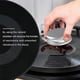 thumbnail image 2 of Aluminum Vinyl Record Weight Stabilizer Disc Balanced Clamp for Turntable LP Record Player Accessor, 2 of 5