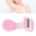 thumbnail image 1 of Manual Body Hair Trimmer, 4 Layer Cutter Multipurpose Women Manual Shaving Tool Wide Lubrication Strip Floating Head Safe with Storage Box for Arm Leg, 1 of 7