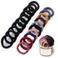 thumbnail image 1 of 20 Pcs Attache-Cheveux Élastique Corde Porte-Queue Accessoires pour Cheveux pour Femmes, 1 of 10