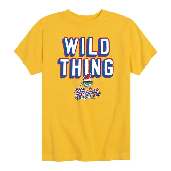 Major League - Wild Thing - Toddler And Youth Short Sleeve Graphic T-Shirt