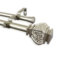 thumbnail image 2 of Margot 1" Double Curtain Rod-Color:Satin Nickel,Size:120-170", 2 of 4
