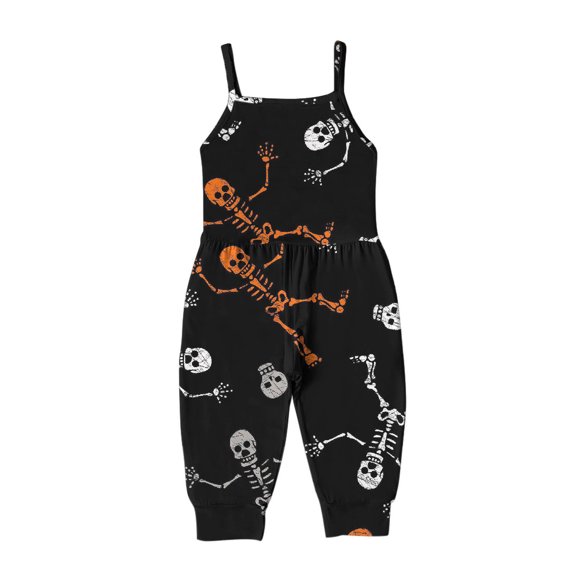 QISIWOLE Halloween Romper Cute Newborn Baby Girl Clothes Outfits Sleeveless Infant Bodysuit Unisex clothing Jumpsuit Savings