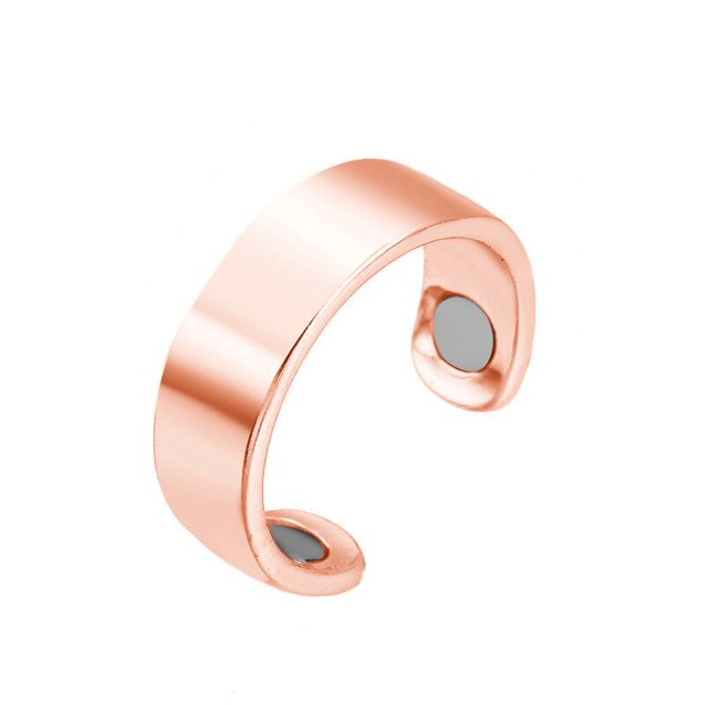 Dispositivo antironquidos, anillo para terapia magnética, tratamiento de acupresión contra el anillo del dedo, antironquidos, ayuda para dormir, anillos para ronquidos, joyería Gao Jinjia LED
