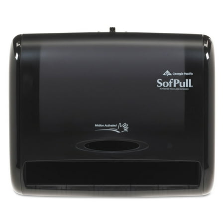 Automatic Towel Dispenser, 12 4/5 X 6 3/5 X 10 1/2, Translucent Smoke