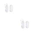 thumbnail image 3 of sweethay Sombra de ojos Poliéster simple Fácil de usar Venda para los ojos Multifuncional al aire libre Conveniente Útil Cubre ojos para Blanco 2Conjunto, 3 of 6