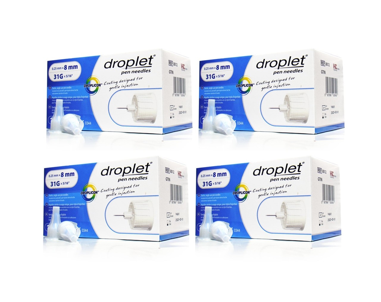 Droplet Pen Needle, 31G 8mm 400 Ct. Walmart Canada