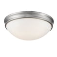 thumbnail image 4 of Millennium Lighting 14" 3-light Metal Flushmount Light in Chrome, 4 of 6