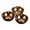 Rose Gold, variant on Appetizer Platter Snack Plates Fruit Bowls Portable Handle Stainless Steel for Barbecue Home Wedding Party Occasions