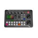thumbnail image 1 of Tarjeta de sonido en vivo, mini tablero mezclador de sonido con 16 efectos y cambiador de voz, reducción de ruido Tarjeta de sonido en vivo Bluetooth Mezclador de audio para transmisión en vivo, podca, 1 of 5