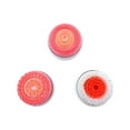 thumbnail image 1 of 3 Pieces Rotating Face Brush Heads, Facial Exfoliator Head for Electric Pink, 1 of 8
